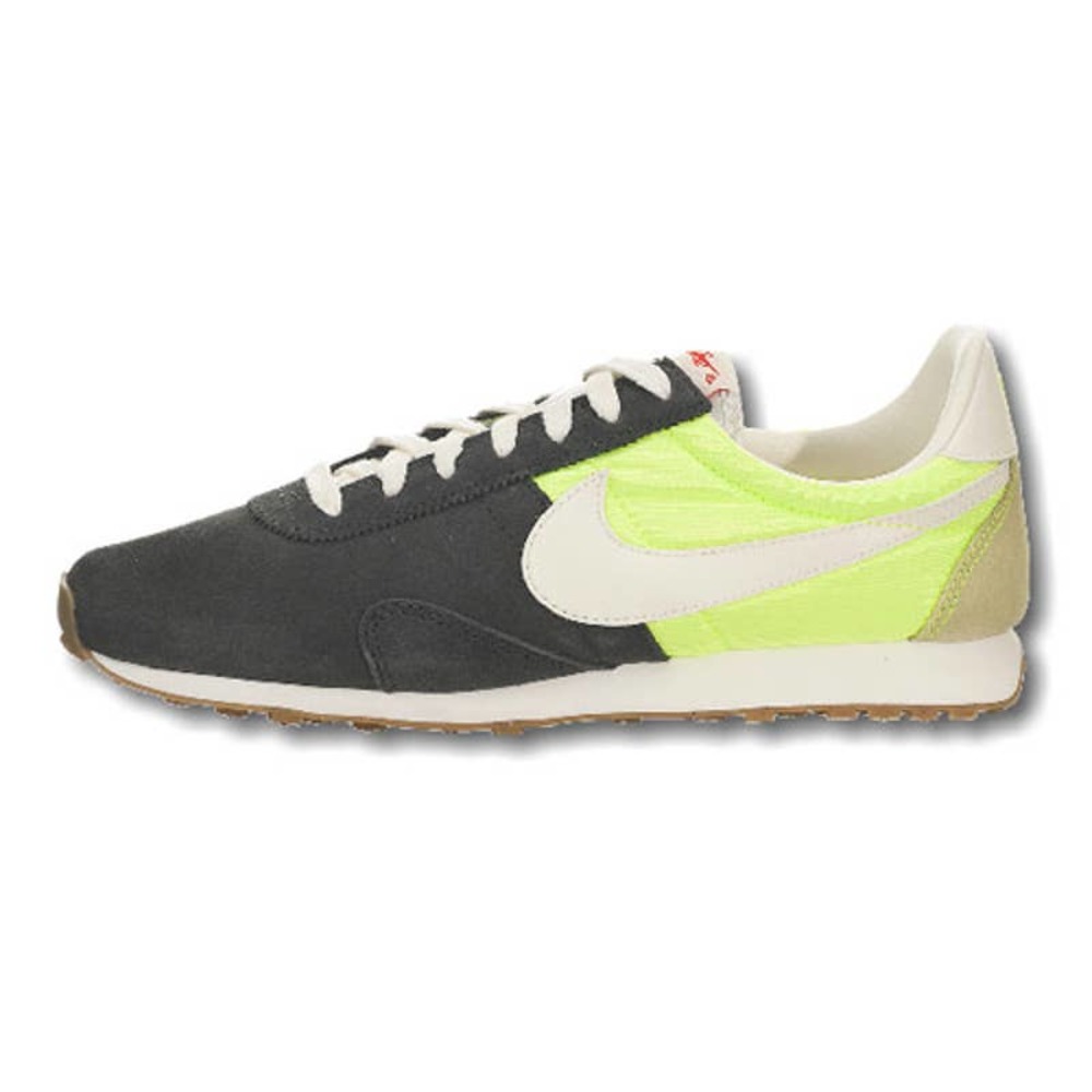 Nike Womens Size 7.5 Gray/Green Nylon/Suede Pre Montreal Racer VTG Sneaker Shoes